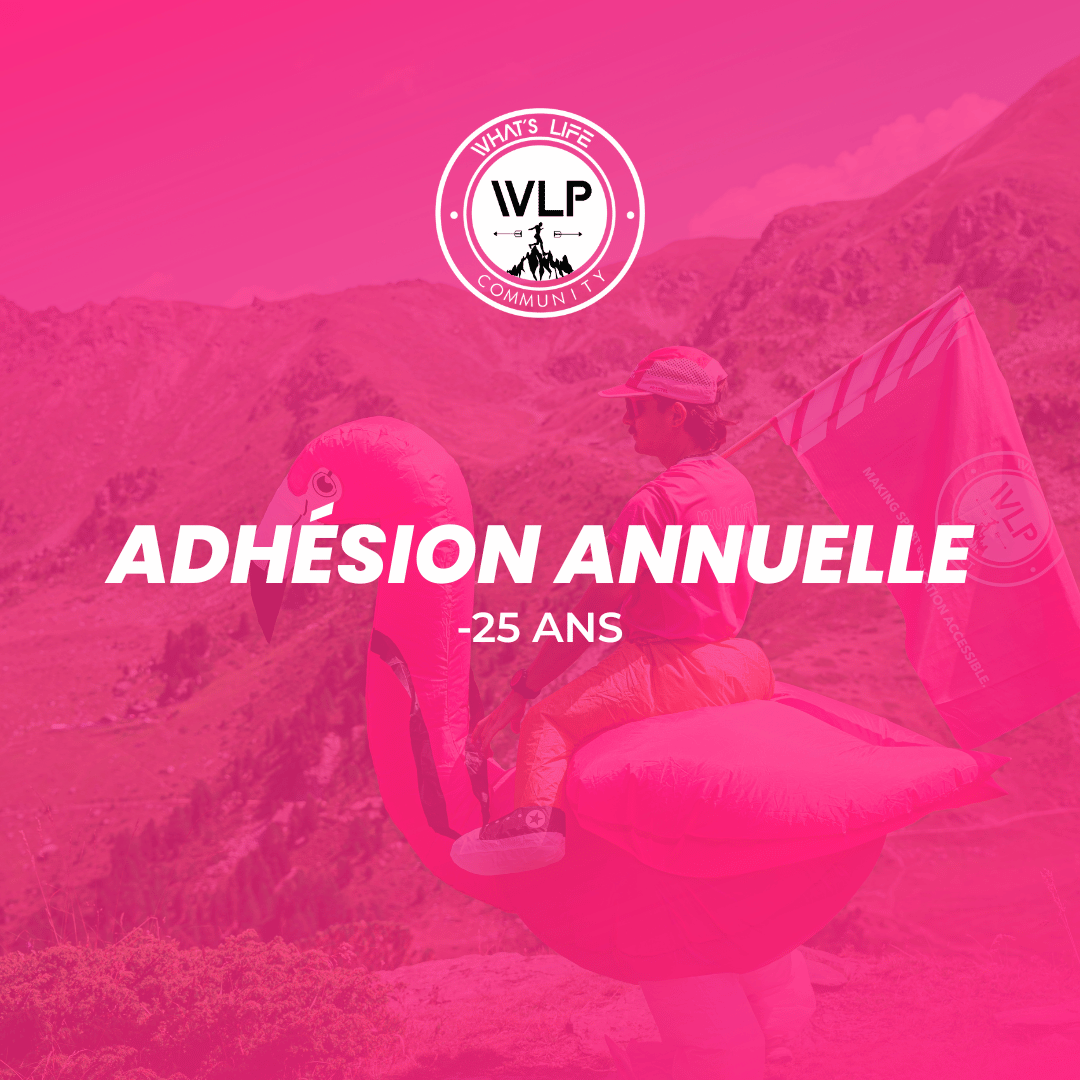 Adhésion annuelle (-25 ans)
