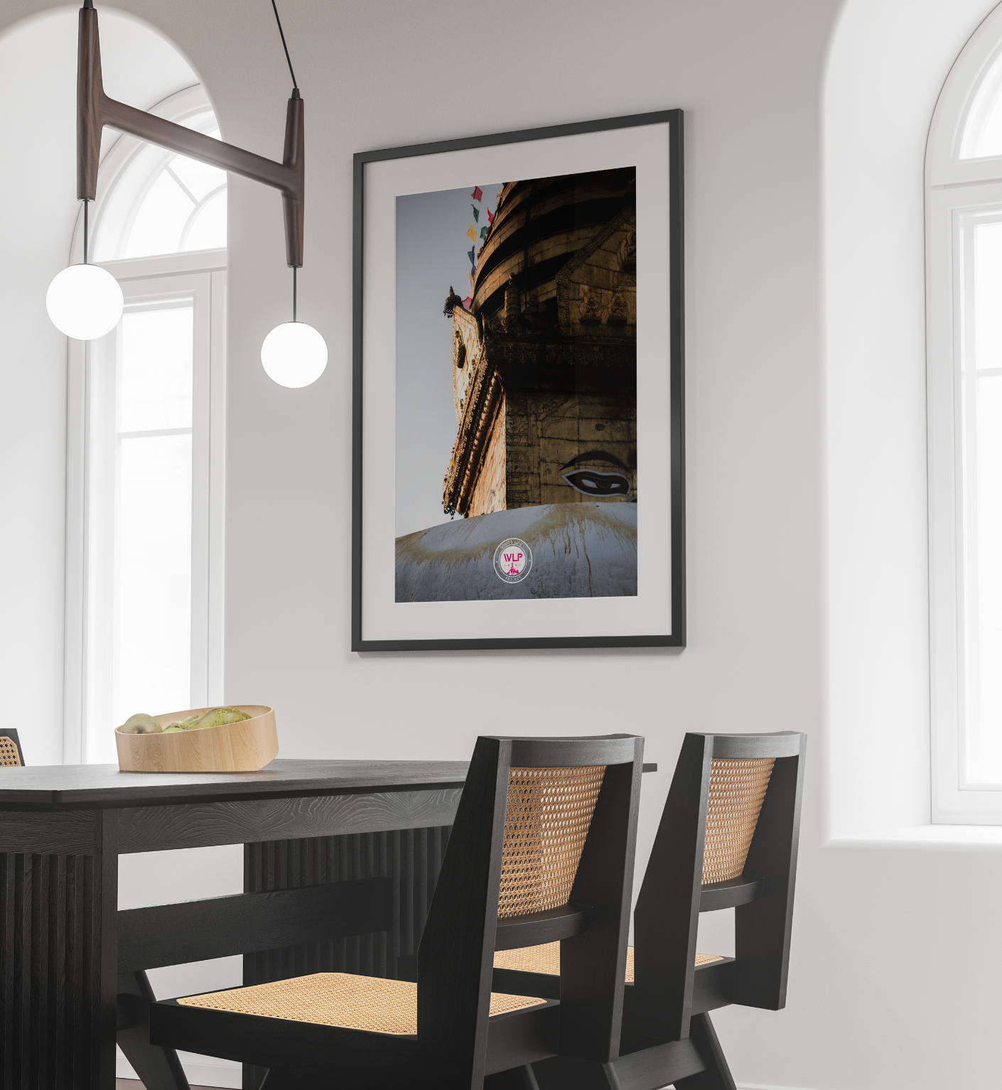 PHOTO IMPRIMÉE - Temple Népal